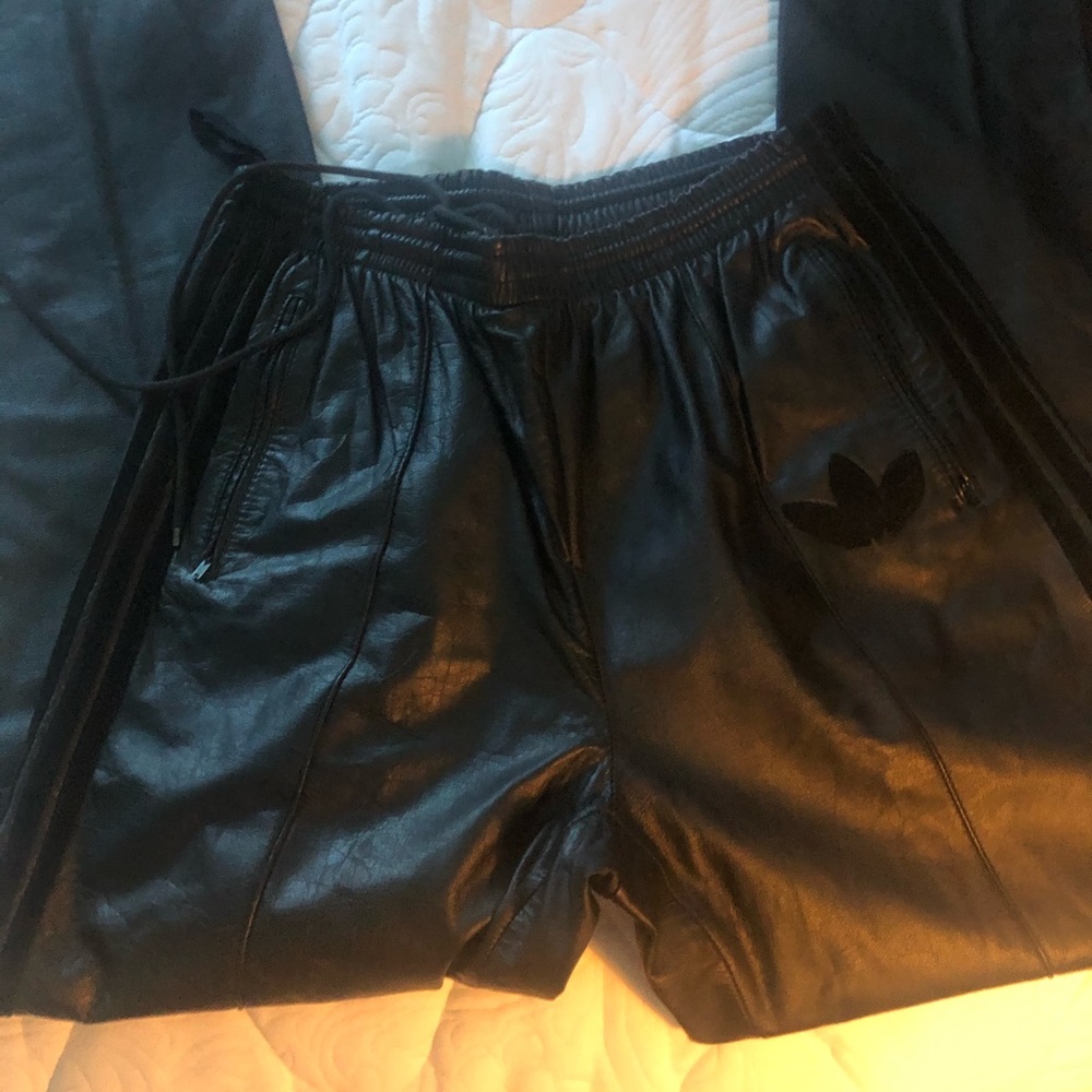 Addidas Leather pants -men